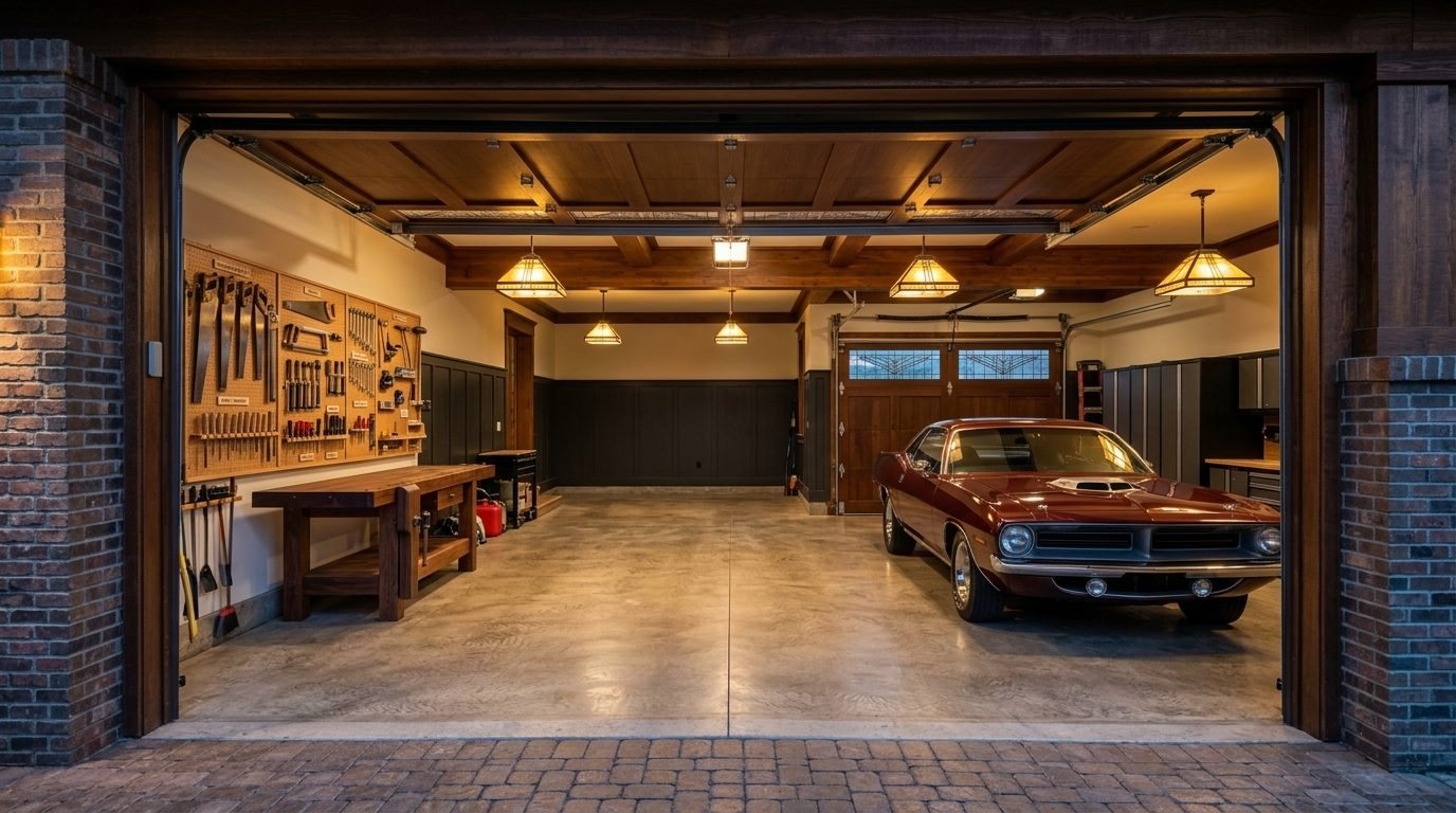 Lucas Mobile Garage Door Repair Workshop in Conroe, TX